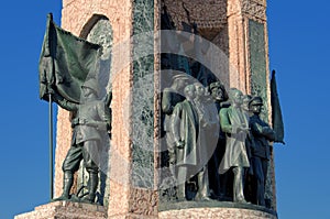 Taksim Monument of the Turkish Republic photo
