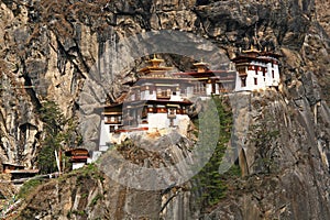 Taktshang Monastery (Tiger's Nest) in Bhutan