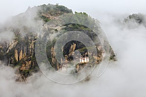 Taktshang Monastery (Tiger's Nest), Paro Valley, Paro District, Bhutan