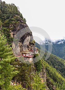 Taktshang Monastery (Tiger's Nest), Paro Valley, Paro District, Bhutan
