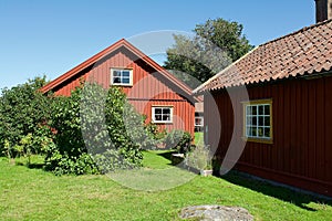 1800-tal house in Lerum,Sweden photo