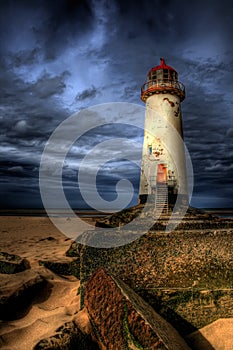 The Talacre Lighthouse