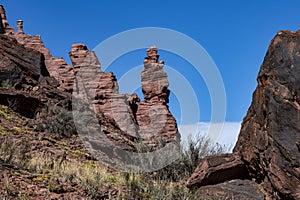 talampaya National Park is a national park located in the east centre of La Rioja Province, Argentina.