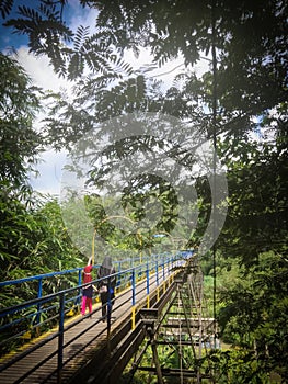 Talang Indah. Built in 1928 at that time for agricultural irrigation purposes in Pringsewu Regency, Lampung, Indonesia photo