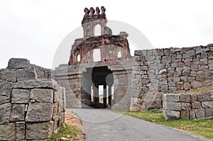 Talarigatta Gate, Hampi, India