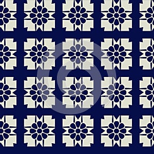 Talavera pattern. Azulejos portugal. Turkish ornament. Moroccan tile mosaic. Spanish porcelain. Ceramic tableware, folk