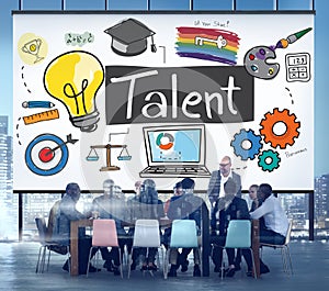 Talent Expertise Natural Skill Occupation Skills Concept photo