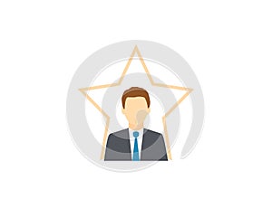 Talent management, ability icon. Vector illustration.