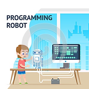 Talent School Boy Programming Robot Digital Course