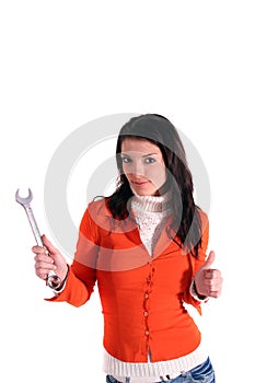 Talented young woman