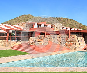 USA, Arizona: Frank Lloyd Wright - Taliesin West