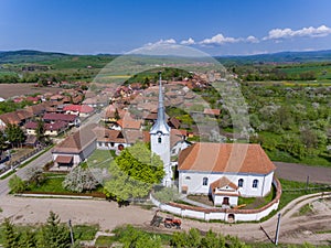 Talisoara Olasztelek village Church in Covasna County, Transylv