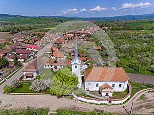 Talisoara Olasztelek village Church in Covasna County, Transylv