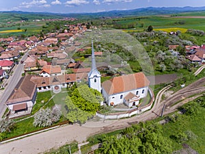 Talisoara Olasztelek village Church in Covasna County, Transylv