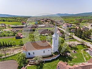 Talisoara Olasztelek village Church in Covasna County, Transylv