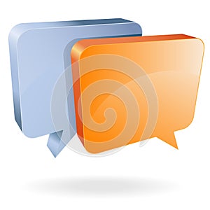 Talking bubbles vector