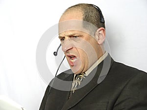 Talking on the Phone - Angry