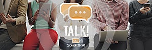 Talking Talk Communication Conversation Concept