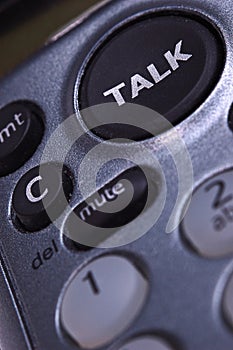 Talking on the touchtone phone