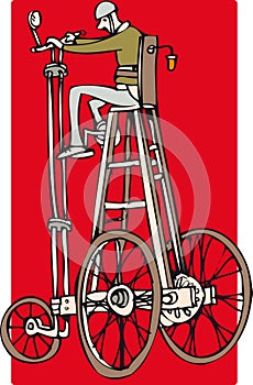 Tall bike