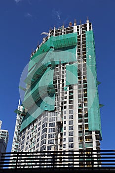 Tall building construction
