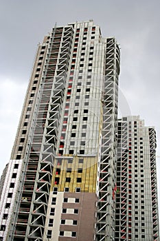 Tall building construction