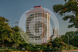 Tall buildings at cooperage garden-Madame Cama Road, Mantralaya,Mumbai, photo