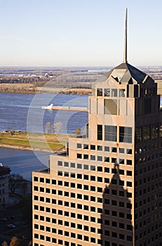 Tall buildings in downtown of Memphis