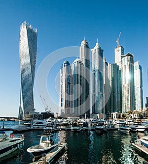 Tall Buildings, Dubai City Scapes, Marina