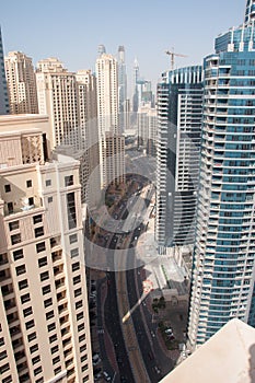 Tall buildings in Dubai, UAE