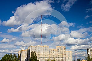 Tall buildings and the tower of radio and mobile communications