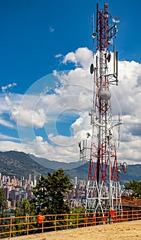 Tall Cellular Antenna photo
