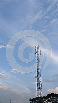 Tall cellular communication tower