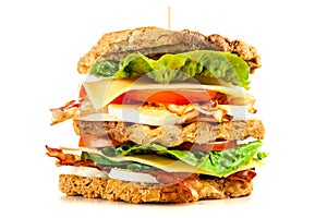 Tall club sandwich