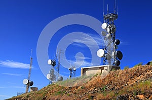 Tall communication towers