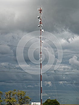 Tall Communications Tower