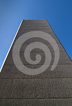 Tall concrete building