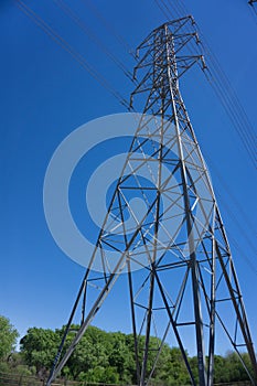Tall Electric Powerline