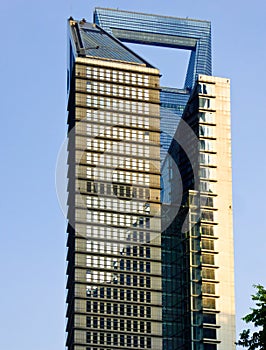 Tall modern building in Shanghai