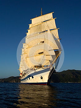 Tall sail ship