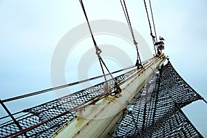 Tall ship bow