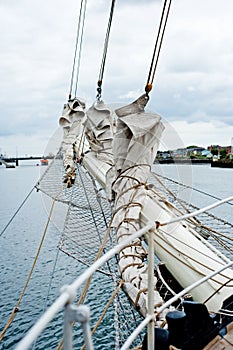 Tall ship rigging