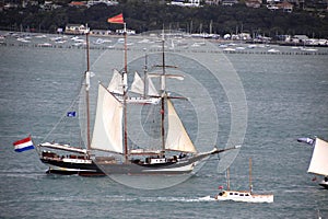 Tall Ship Tecla in Auckland