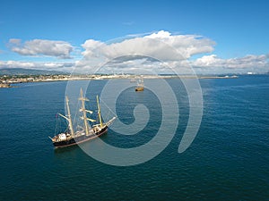 Tall ships. Dublin Riverfest 2017. Ireland