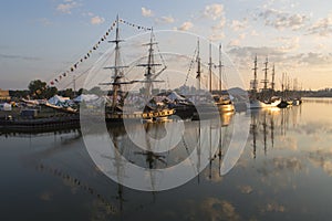 Tall Ships on the Fox River