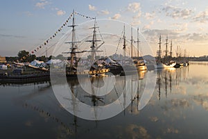 Tall Ships on the Fox River photo