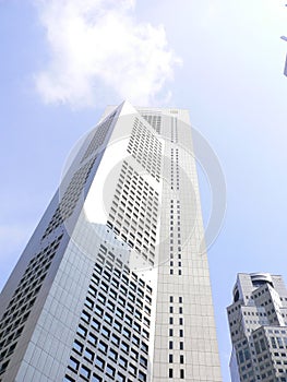 Tall Skyscraper reaching to the heavens photo