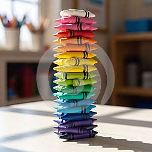 Streaming through the window creates soft shadows across the