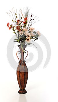 Tall Vase of Foliage