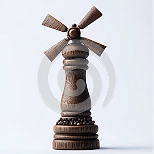 Tall Windmill Pepper Grinder